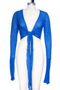 Blue Tied Top