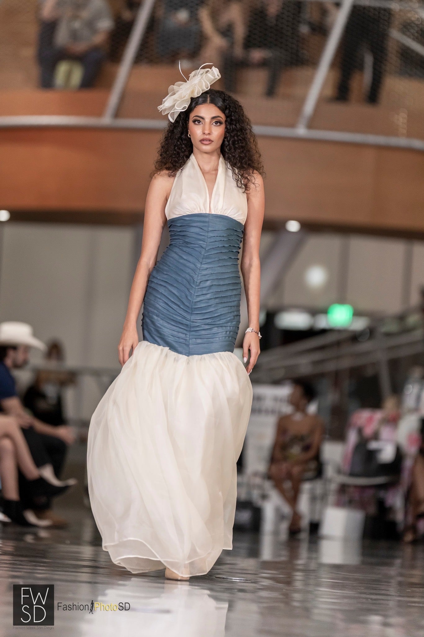 Pintuck Mermaid dress
