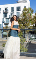 Pintuck Mermaid dress