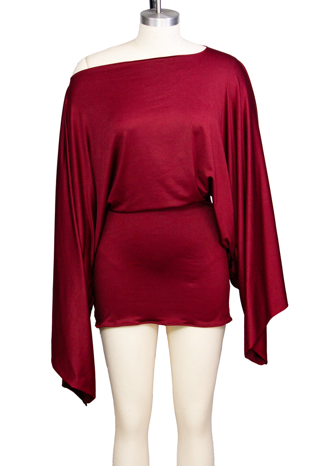 Maroon Mini Dress